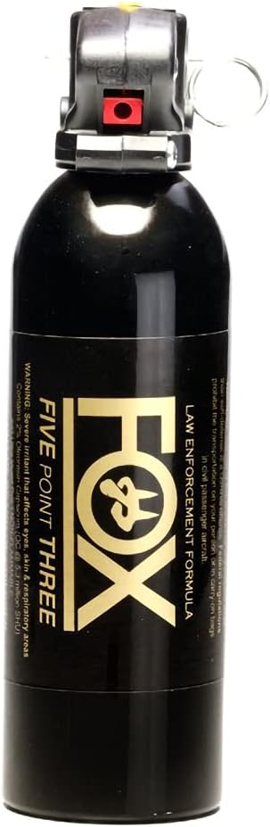 Fox Labs 1 Pound 2% 5.3-mm Pistol Grip Stream Pepper Spray