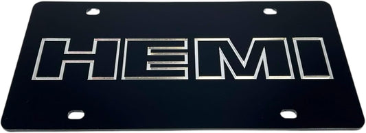 Eurosport Daytona- Compatible with -, HEMI Acrylic License Plate