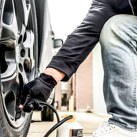 AIRMAN Tire Repair Sealant 450ml UNIBOTTLE - Tire Repair Sealant Can Be Used with Any Compressor