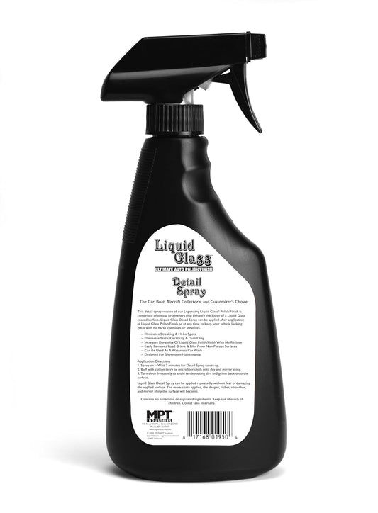 Detail Spray - Optical Brightener for Paint, Brightwork, Glass, Plastic, Finish Wood, & Other Non-Porous Surfaces