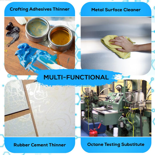 N-Heptane High Purity Bestine Thinner - 100mL (3.3 Fl Oz)