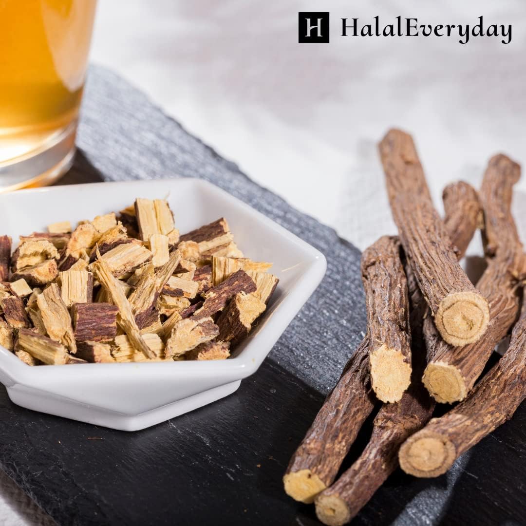 African Licorice Sticks - 1 Lb - 100% Pure Licorice Sticks by HalalEveryDay