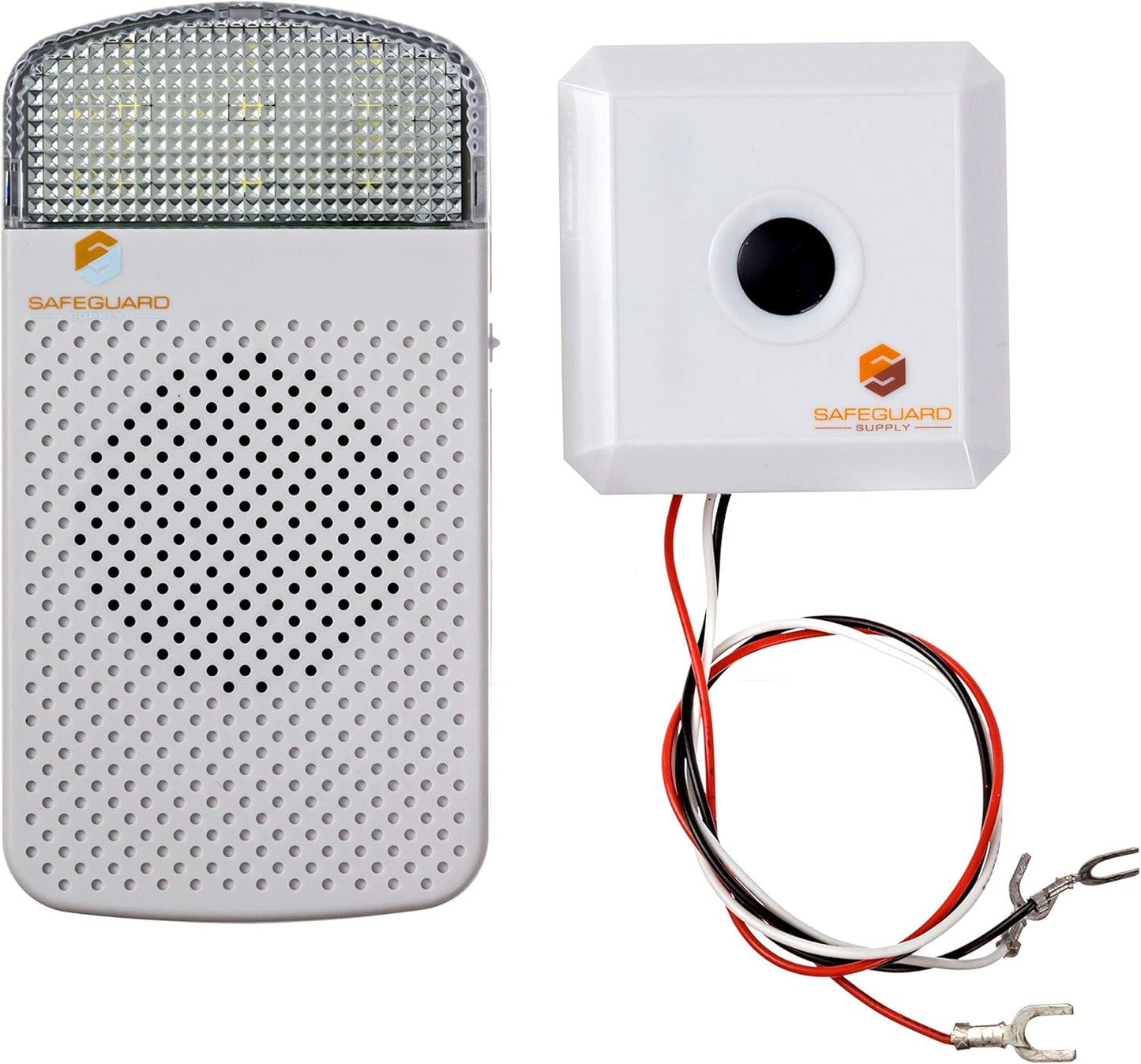 Safeguard Supply Doorbell Extender EX1000S- Doorbell Extender To Use With Existing Wired Doorbell - Convert Your Wired Doorbell into a Wireless Door Bell - 1000' 95dB Doorbell Extender Wireless Kit