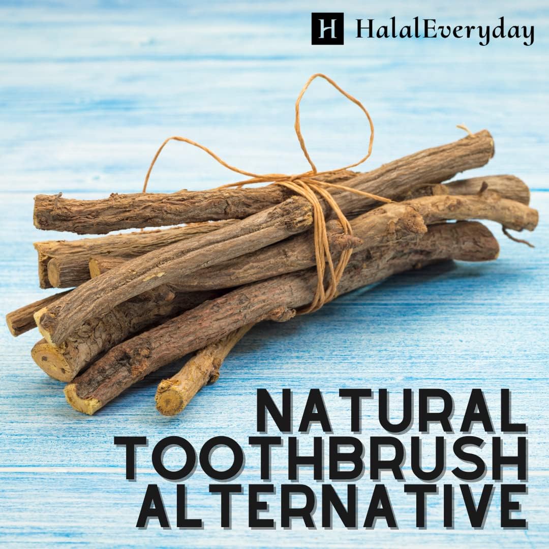 African Licorice Sticks - 1 Lb - 100% Pure Licorice Sticks by HalalEveryDay