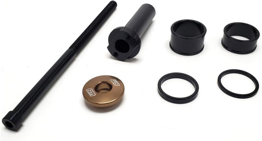 Warp 9 Stem Lock for E-Motos - Talaria, Surron, E-Ride Pro, 79Bike - Handlebar Stem Lock for Bar Mount, Stem Cap, Stem Spacers, Stem Bolt - Multiple Color Options - Electric Bike Part/Magnesium