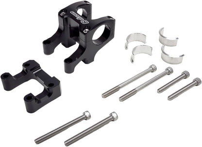 Warp 9 Bar Mount for E-Motos - Talaria, Surron, E-Ride Pro, 79Bike - Triple Clamp Handlebar Bar Mount, 20mm Spacer, Riser, Bolts - Multiple Color Options - Electric Bike Part