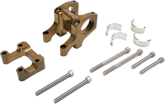 Warp 9 Bar Mount for E-Motos - Talaria, Surron, E-Ride Pro, 79Bike - Triple Clamp Handlebar Bar Mount, 20mm Spacer, Riser, Bolts - Multiple Color Options - Electric Bike Part