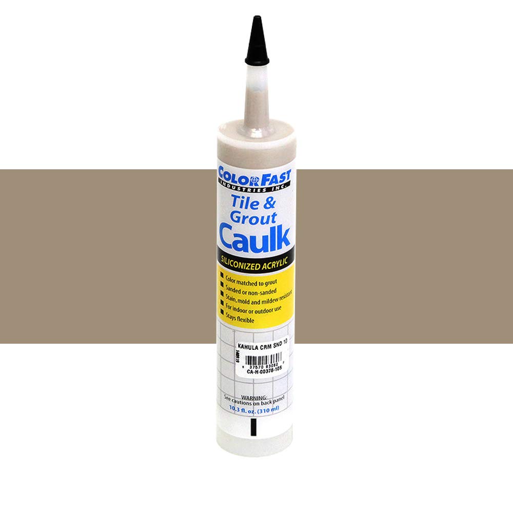 TEC Color Matched Caulk by Colorfast Ind. (Sanded) (945 Light Buff)