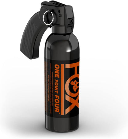 Fox Labs, 16 Ounce Pepper Spray, 1.4 Major Capsaicinoids 20 Foot Range, Pistol Grip, Stream Spray