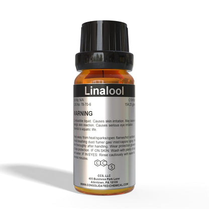 Linalool High Purity Fragrance Compound 30mL (1 Fl Oz)