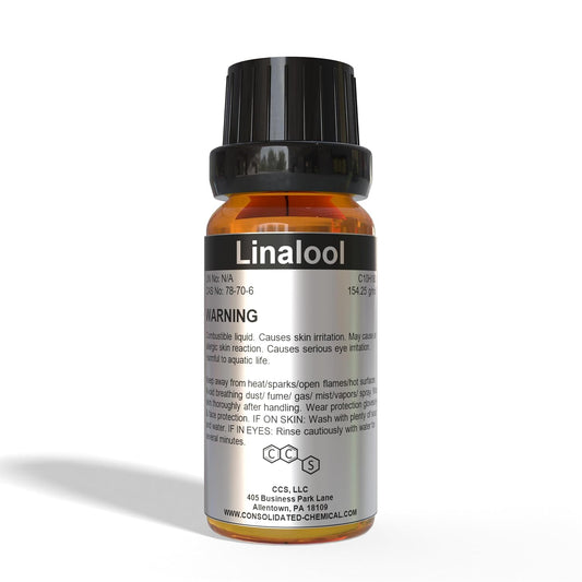 Linalool High Purity Fragrance Compound 30mL (1 Fl Oz)