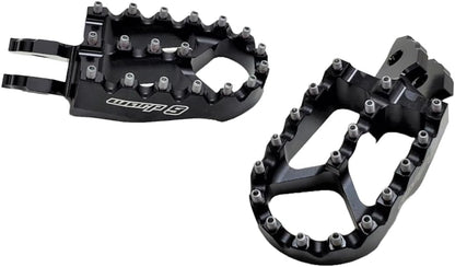 Warp 9 E-Moto Foot Pegs for Surron LBX, E-Ride Pro All Models, Must do upgrade, E-Bike, Comes in many Colors, E-Bike Pegs Footpegs, Red, Blue, Purple, Black, Magnesium.