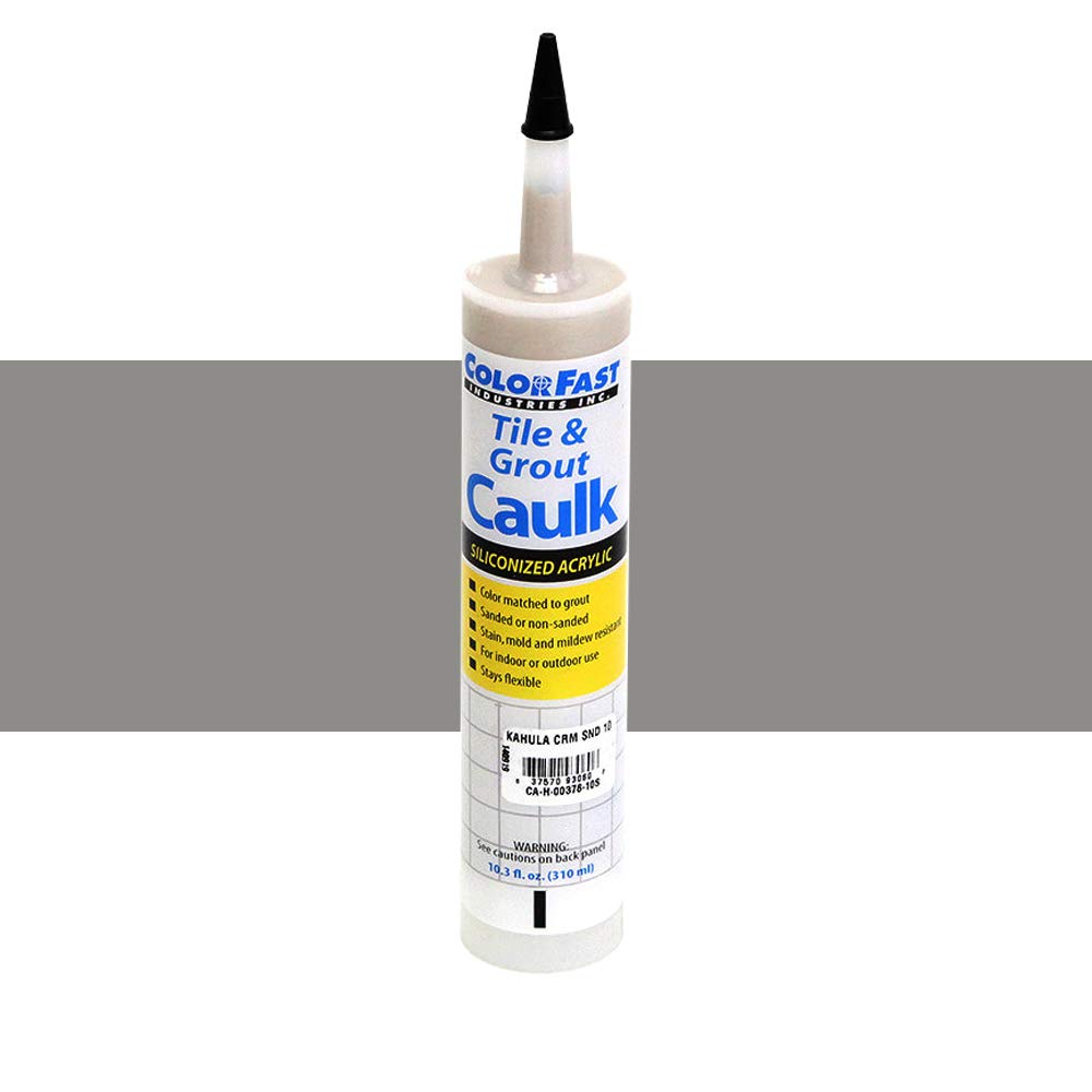 TEC Color Matched Caulk by Colorfast Ind. (Sanded) (934 DeLorean/Slate Gray)