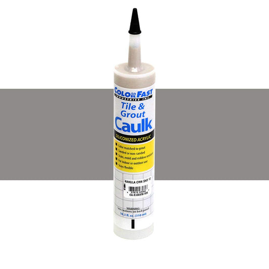 TEC Color Matched Caulk by Colorfast Ind. (Sanded) (934 DeLorean/Slate Gray)