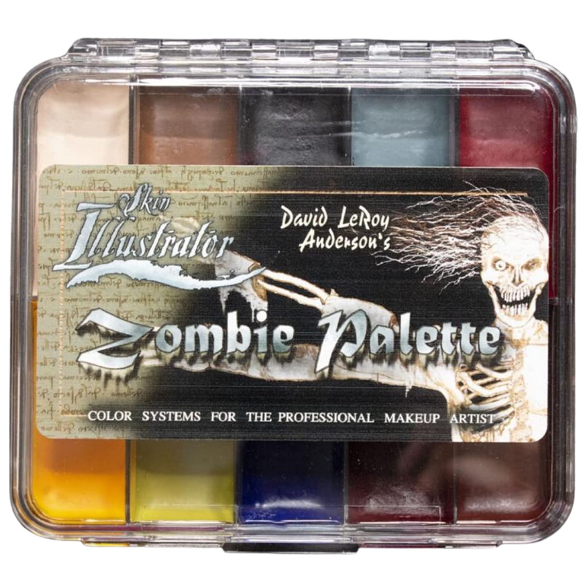 PPI Skin Illustrator On Set Zombie Makeup Palette