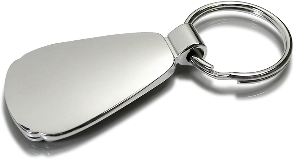 Au-Tomotive Gold KCK.MUS Ford Mustang Tear Drop Keychain, Black