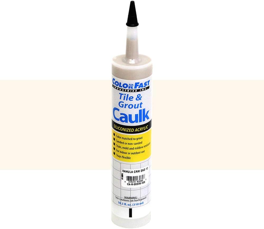 Hydroment Color Matched Caulk by Colorfast (Unsanded) (H158 Classic Bone)
