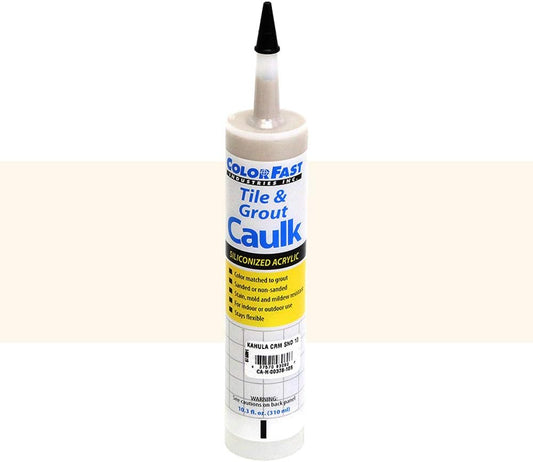 Hydroment Color Matched Caulk by Colorfast (Unsanded) (H158 Classic Bone)
