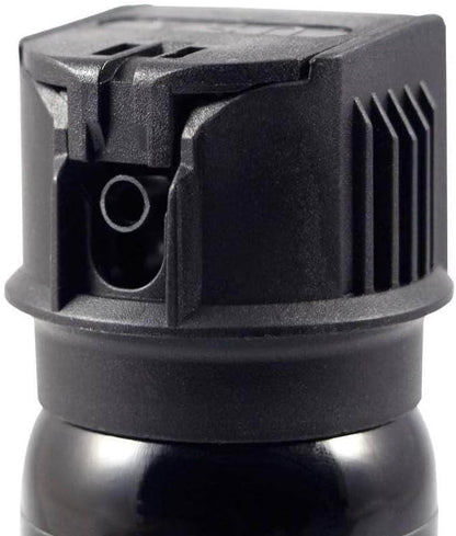 ACK, LLC Fox Labs 1.5 Ounce 2% OC 5.3-mm Flip Top Stream Pepper Spray, Black