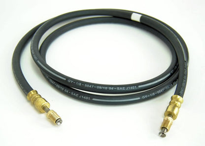 Trailer Brake Line Kit 22ft Single Axle Rubber DOT Flex Hose Disc or Drum Brake
