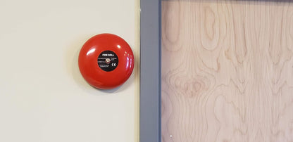 Safeguard Supply Fire Alarm Bell - 6 Inches Ringing Bell - 12 Volt DC Bell Can Be Used As an Extra Loud Doorbell, Chime Alarm Or Multi Purpose Bell. Can Be Wired Into Any Device with 12VDC Output