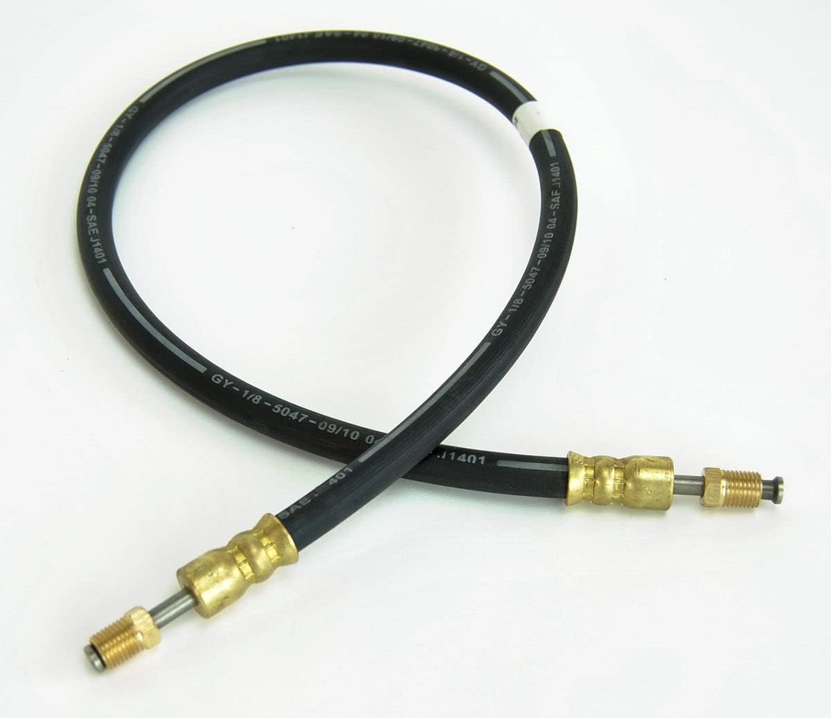 Trailer Brake Line Kit 22ft Single Axle Rubber DOT Flex Hose Disc or Drum Brake