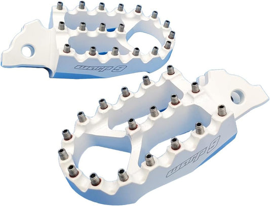 Warp 9 E-Moto Foot Pegs for Talaria Sting, Talaria XXX, Altis Sigma, Taparia, Komodo Must do upgrade, Many Colors, E-Bike Pegs, Footpegs, Red, Blue, Purple, Black, Magnesium, Gold, Silver, White