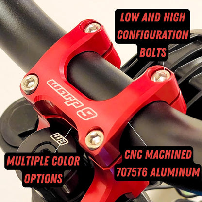 Warp 9 Bar Mount for E-Motos - Talaria, Surron, E-Ride Pro, 79Bike - Triple Clamp Handlebar Bar Mount, 20mm Spacer, Riser, Bolts - Multiple Color Options - Electric Bike Part