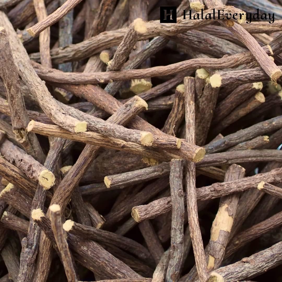 African Licorice Sticks - 1 Lb - 100% Pure Licorice Sticks by HalalEveryDay
