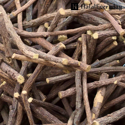 African Licorice Sticks - 1 Lb - 100% Pure Licorice Sticks by HalalEveryDay