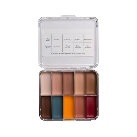 Skin illustrator Starter Palette 10 colors - Alcohol activated Special FX Makeup